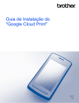 Guia de Instala&ccedil;&atilde;o do "Google Cloud Print"