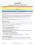 Instruções de Instalação para GPSMAP® série 700