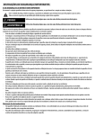 instru&ccedil;&otilde;es de seguran&ccedil;a importantes perigo advert&ecirc;ncia