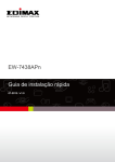 EW-7438APn Guia de instala&ccedil;&atilde;o r&aacute;pida