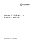 Manual do Utilizador do TruVision NVR 20