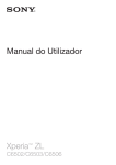 Xperia™ ZL Manual do utilizador