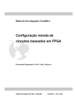 Configuração remota de circuitos baseados em FPGA