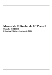 Manual do Utilizador de PC Portátil