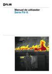 Manual do utilizador S&eacute;rie Flir K