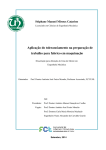 Aplicação do tolerânciamento na preparação de trabalho