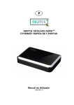 SWITCH 100 BLACK RAPIDTM ETHERNET R&Aacute;PIDA DE 5 PORTAS