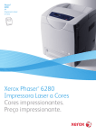 Xerox Phaser® 6280 Impressora Laser a Cores Cores