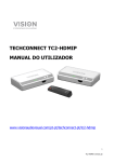 TECHCONNECT TC2-HDMIP MANUAL DO UTILIZADOR