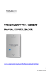 TECHCONNECT TC2-HDMIRPT MANUAL DO UTILIZADOR