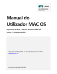 Manual do Utilizador MAC OS