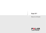 Polar F4 Manual do utilizador