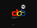 Manual do utilizador dob pro