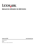 Manual do Utilizador do 2600 Series