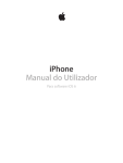 Manual do utilizador do iPhone