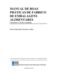 Manual de Boas Práticas de Fabrico