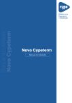 Novo Cypeterm - Manual do Utilizador