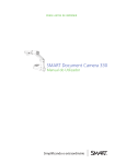 Manual do Utilizador da SMART Document Camera 330