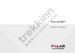 Polar RS300X Manual do utilizador