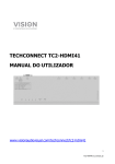 TECHCONNECT TC2-HDMI41 MANUAL DO UTILIZADOR