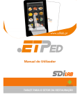 Manual do Utilizador ETPED