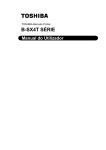 Manual do utilizador da impressora Toshiba B-SX4/SX5
