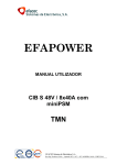 EFAPOWER CIB S 48V / 8x40A com miniPSM