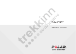 Polar FT40 Manual do utilizador