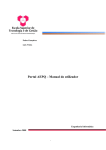 Portal AEPQ – Manual do utilizador