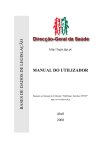 Manual do utilizador - LEGIS - Direc&ccedil;&atilde;o