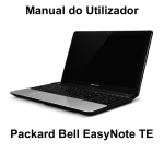 Manual do Utilizador Packard Bell EasyNote TE