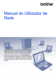 Manual do Utilizador de Rede QL-720NW - Marca P