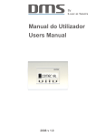 Manual do Utilizador Users Manual