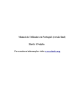 Manual do Utilizador em Português (versão final) Elastix 0.9