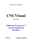 Manual de Utilizador CNCVisual - LAR