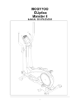 MOOVYOO EL&iacute;ptica Monster II