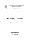 MoCA Proxy Framework Manual de utilização - PUC-Rio