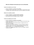 Manual de utiliza&ccedil;&atilde;o de ferramenta para envio de