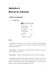Ap&ecirc;ndice 4 - Manual de utiliza&ccedil;&atilde;o