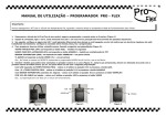 MANUAL DE UTILIZAÇÃO – PROGRAMADOR