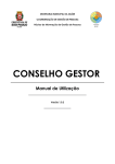 CONSELHO GESTOR - Prefeitura de S&atilde;o Paulo