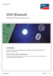 SMA Bluetooth - SMA Solar Technology AG