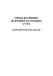 Averba&ccedil;&atilde;o On-line