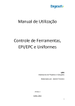 Manual de Utilização Controle de Ferramentas, EPI/EPC e Uniformes