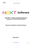 Manual de Suporte Remoto da NeXT Software