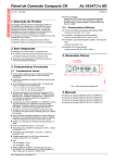 AL-3434/T3 e M3 - Painel de Comando Compacto CN