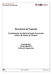 Manual de utiliza&ccedil;&atilde;o do sistema SIAFEM.NET &Iacute;ndice