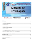 MANUAL DE UTILIZAÇÃO