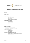 Manual de Utilização RNOD