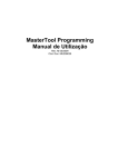 MasterTool Programming Manual de Utilização